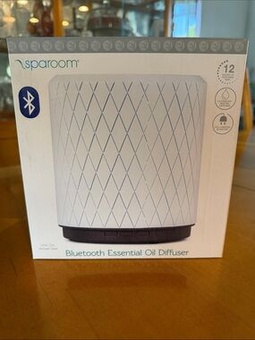 SpaRoom Athena Bluetooth Ultrasonic Aromatherapy Diffuser NIB